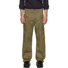 RRL RRL Khaki Herringbone Field Cargo Pants