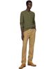 RRL RRL Khaki Waffle-Knit Henley - 4