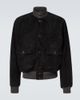 RRL RRL Mason suede bomber jacket - 1