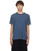RRL RRL Navy & White Striped Cotton Jersey T-shirt - 1
