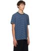 RRL RRL Navy & White Striped Cotton Jersey T-shirt - 2