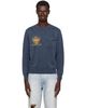 RRL RRL Navy Bonded Logo Sweatshirt - 1