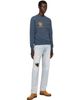 RRL RRL Navy Bonded Logo Sweatshirt - 4