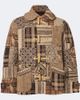 RRL RRL Patchwork wool, linen, and silk cardigan - 1