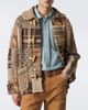 RRL RRL Patchwork wool, linen, and silk cardigan - 3