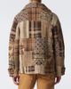 RRL RRL Patchwork wool, linen, and silk cardigan - 4