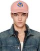 RRL RRL Pink Winged-Logo Twill Ball Cap - 1