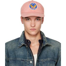 RRL RRL Pink Winged-Logo Twill Ball Cap