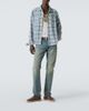 RRL RRL Plaid cotton and linen jersey shirt - 2