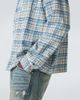 RRL RRL Plaid cotton and linen jersey shirt - 7