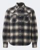 RRL RRL Plaid wool-blend flannel shirt - 1
