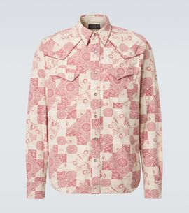 RRL RRL Printed cotton shirt