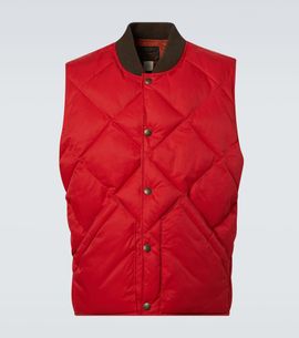 RRL RRL Quilted twill vest
