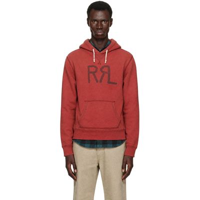 RRL RRL Red 'RRL' Ranch Logo Hoodie