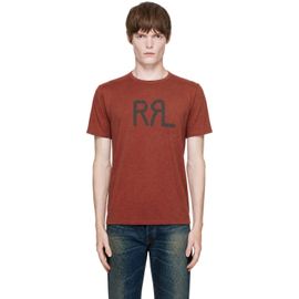 RRL RRL Red 'RRL' Ranch Logo T-shirt