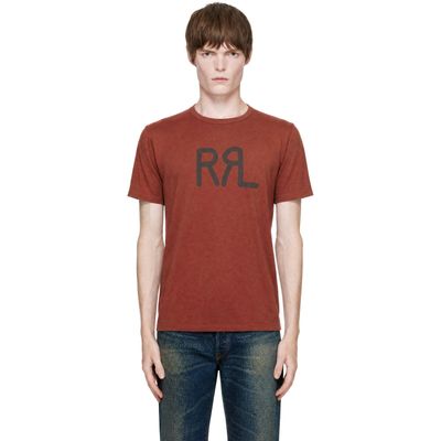 RRL RRL Red 'RRL' Ranch Logo T-shirt