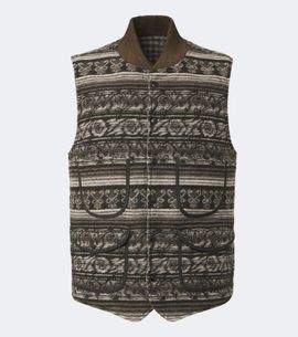 RRL RRL Reversible jacquard vest