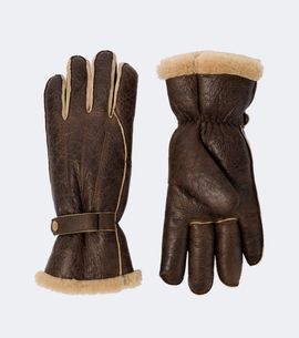 RRL RRL Shearling-lined leather gloves