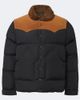 RRL RRL Suede-trimmed puffer jacket - 1