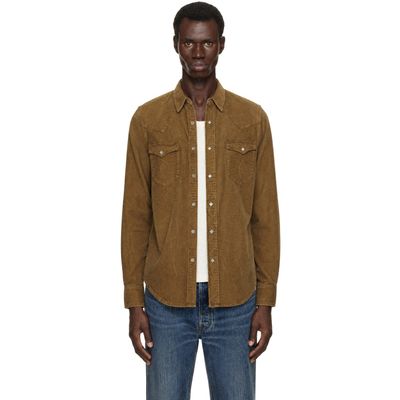 RRL RRL Tan Corduroy Shirt