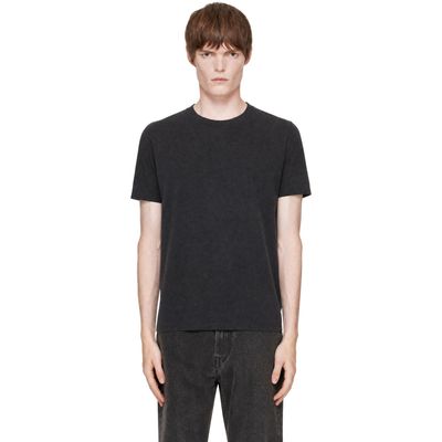 RRL RRL Two-Pack Black Garment-Dyed Pocket T-shirts