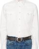 RRL RRL White Slim Fit Poplin Western Shirt - 1