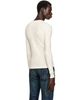 RRL RRL White Waffle-Knit Henley - 3