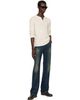 RRL RRL White Waffle-Knit Henley - 4
