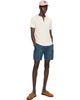 RRL RRL White Waffle-Knit Short Sleeve Henley - 4