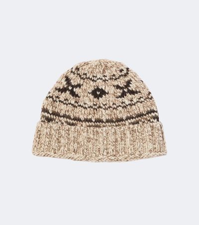 RRL RRL Wool and cotton-blend beanie