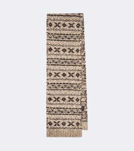 RRL RRL Wool and cotton-blend scarf