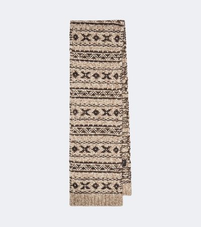 RRL RRL Wool and cotton-blend scarf
