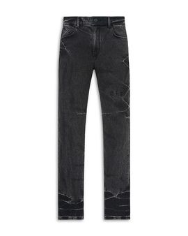 Rta RtA Clayton Pintuck Skinny Fit 33 Jeans in Ash Stain