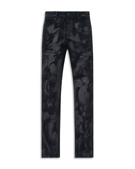 Rta RtA Clayton Pintuck Skinny Fit 33 Jeans in Twilight Luster
