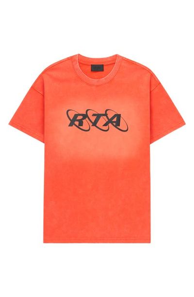 RtA RtA Colin Planetary Oversize Graphic T-Shirt