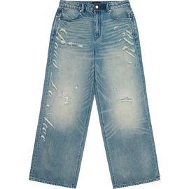 RtA RtA Franco Distressed Wide Leg Jeans