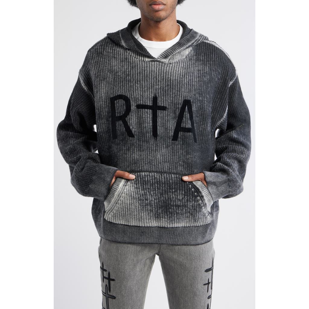 RtA RtA Jasper Washed Relaxed Fit Hoodie