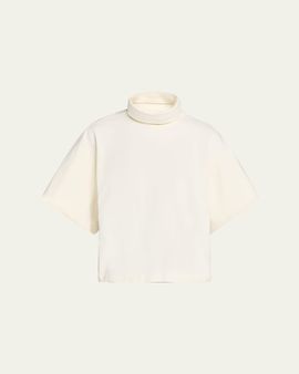 RUADH Orbital Mock-Neck Short-Sleeve T-Shirt