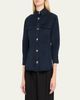 RUADH The Etta Button-Down Cotton Sateen Shirt - 4