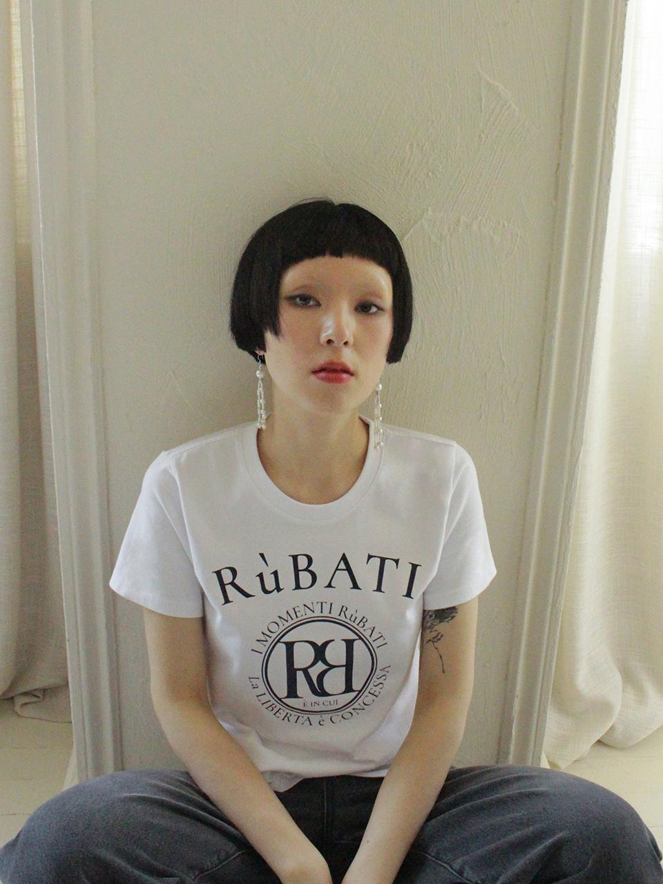 Rubati Arc Logo T-shirt_beige