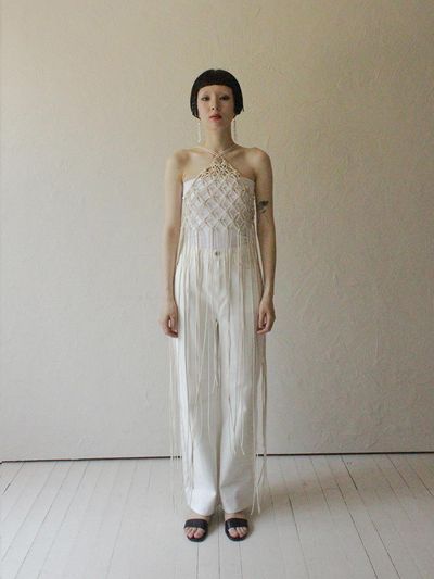 Rubati Macrame Halterneck Dress