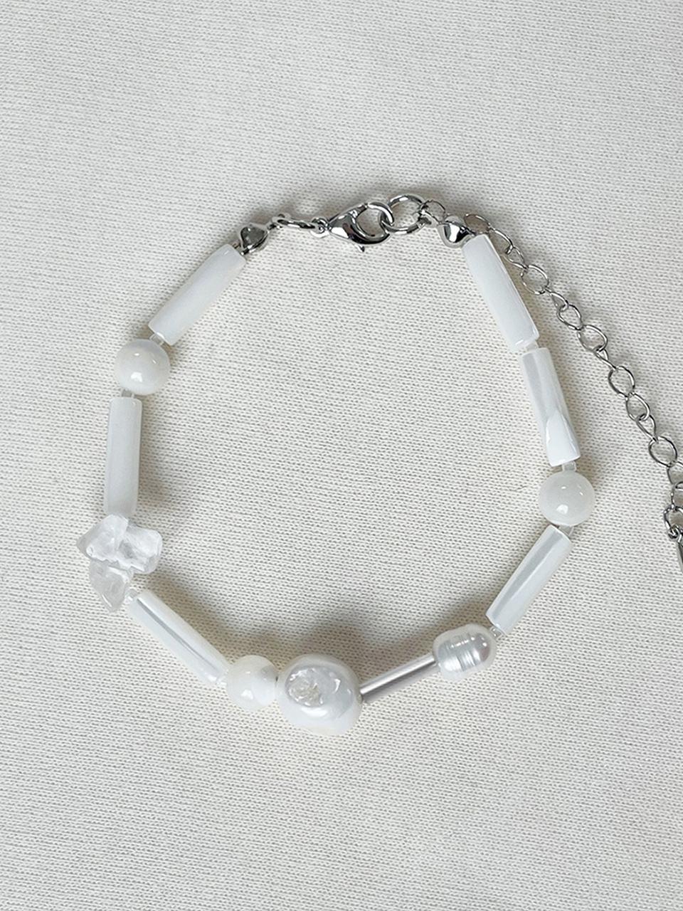 Rubati Mother of Pearl + Crystal Bracelet