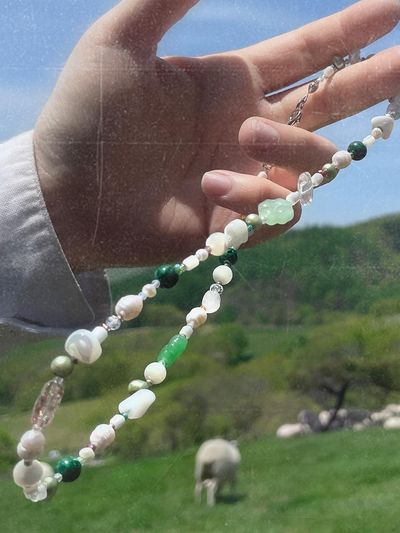 Rubati Necklace_GREEN CALLISTO CLOVER