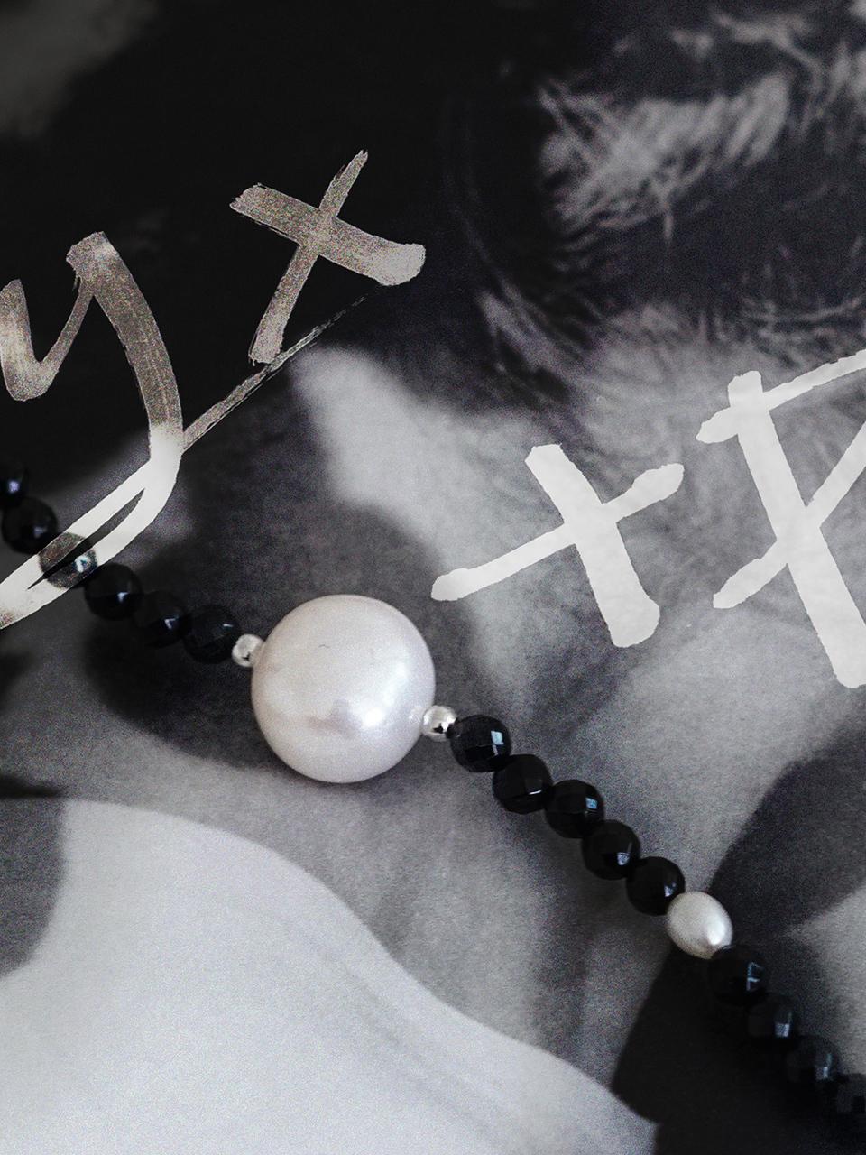 Rubati Onyx+Pearl (BRACELET.1)