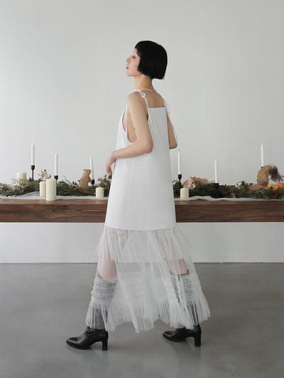 Rubati Tulle Layered Maxi Dress