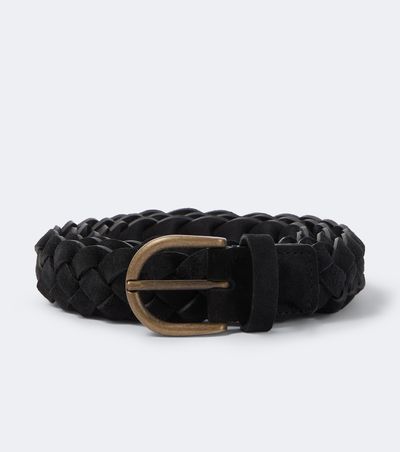 Rubinacci Rubinacci Braided suede belt