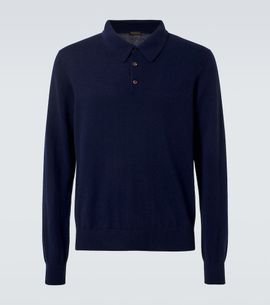 Rubinacci Rubinacci Cashmere polo shirt
