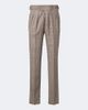 Rubinacci Rubinacci Checked virgin wool straight pants - 1