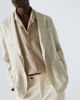 Rubinacci Rubinacci Herringbone wool, silk, and linen blazer - 6
