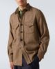 Rubinacci Rubinacci Herringbone wool Western shirt - 5
